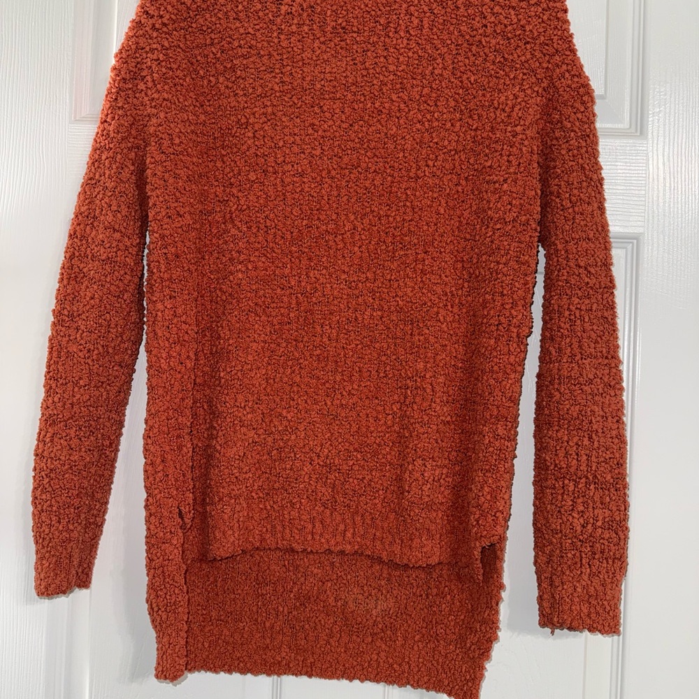 Cozy Orange Women's Sweater